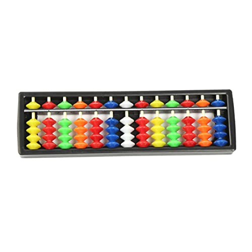 Liummrcy Kunststoff Abakus Mathematik Lernen Abacus Chinese Taschenrechner Zählwerkzeug Bildungsinstrument für Kinder, Spielzeug. von Liummrcy