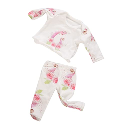 Liummrcy Puppe Pyjama Anzug 18 Zoll Mädchen Puppe Alpaka Thema Pyjama Fashion Dolls Kleider Kleidung Mini Doll Pyjamas Casual Outfit Kinder Spielzeug, Spielzeug. von Liummrcy