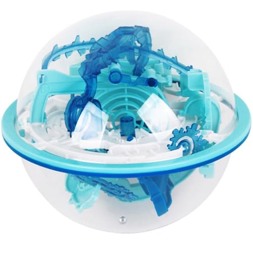 Maze Ball Toys 3D Puzzle Intelligence Ball Kinder Bildungsspielzeug tragbare anspruchsvolle Barrieren Weltraumtraining Spielzeug für Kinder, Spielzeug. von Liummrcy