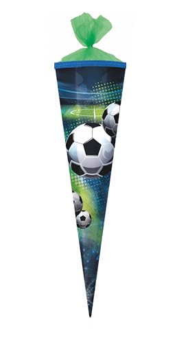 Herlitz Schultüte / Zuckertüte / 85cm / eckig / "Fußball" von Livepac-Office