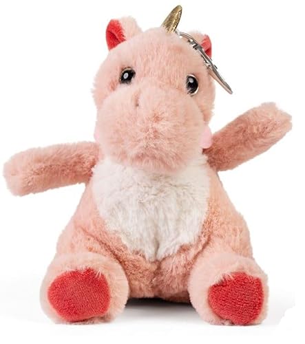 Little Living Nature Drache Kuscheltier Anhänger – Pink | Weiches Plüschtier Schlüsselanhänger Geschenk für Kinder Little Living Nature Drache Kuscheltier Anhänger – Pink | Weiches Plüschtier Schlüsselanhänger Geschenk für Kinder von Living Nature
