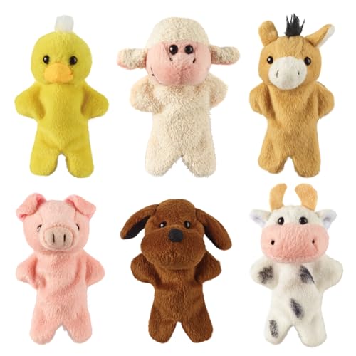 Living Nature AMZ04FM Farm Buddies Plüschtiere, 6 Stück Living Nature AMZ04FM Farm Buddies Plüschtiere, 6 Stück von Living Nature