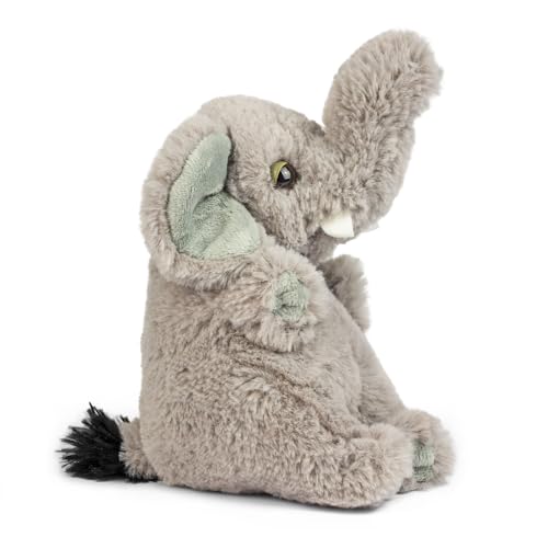 Living Nature Baby Elefant Kuscheltier Plüschtier | Flauschiges und Kuscheliges Safari-Tier | Weiches Spielzeuggeschenk für Neugeborene und Babys | Naturli Umweltfreundlich von Keycraft