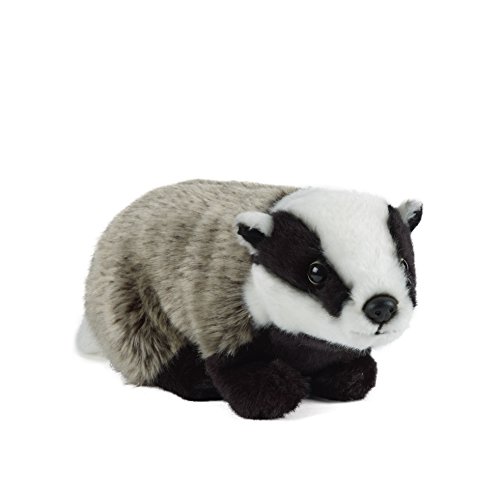 Living Nature Badger Plüschtier aus Dachs. 27 cm. von Living Nature