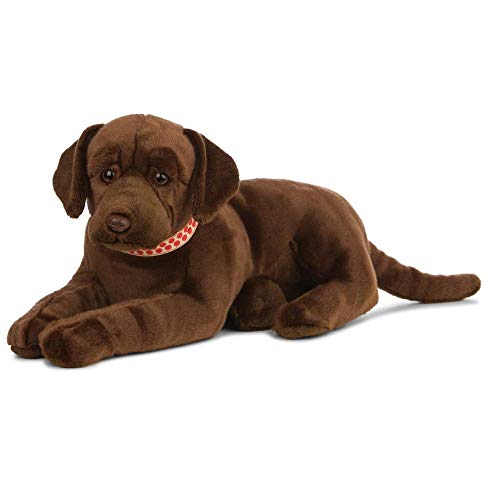 Living Nature Soft Toy - Großes Stofftier Labrador, braun (60cm) von Living Nature