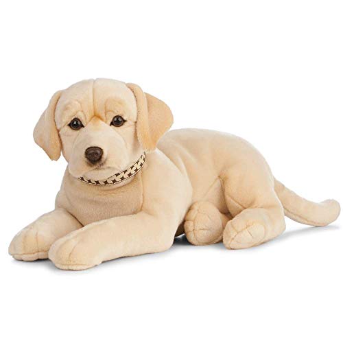 Living Nature Soft Toy - Großes Stofftier Labrador, gold (60cm), Goldfarben von Living Nature