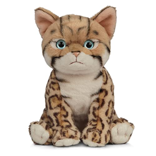 Living Nature Soft Toy - Stofftier Bengal Babykatze (16cm) von Living Nature