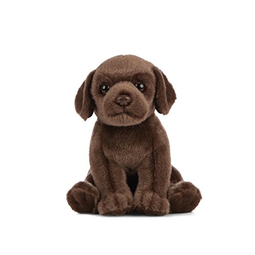 Living Nature Soft Toy - Stofftier Labrador Welpe, braun (16cm), Unbekannt von Living Nature