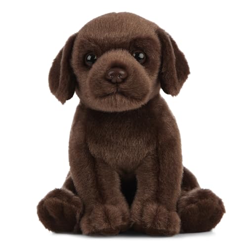 Living Nature Soft Toy - Stofftier Labrador Welpe, braun (16cm), Unbekannt von Living Nature