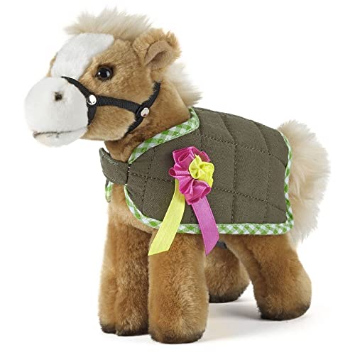 Living Nature Stofftier - Pferd mit Satteldecke (23cm) von Living Nature