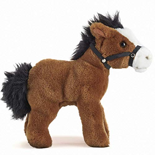 Living Nature Stofftier - Pferd mit Zaumzeug (23cm) von Living Nature