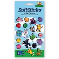 LIVING PUPPETS 75426 Soft Sticker Monster to go von Living Puppets