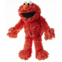 LIVING PUPPETS S707 Sesamstrasse Handpuppen 35 cm Elmo von Living Puppets