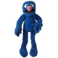 LIVING PUPPETS SE102 Sesamstrasse Handpuppen 65 cm Grobi von Living Puppets