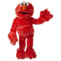 LIVING PUPPETS SE107 Sesamstrasse Handpuppen 65 cm Elmo von Living Puppets