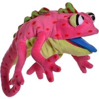 LIVING PUPPETS W877 Handspieltier Wilhelminchen Chamäleon 34 cm von Living Puppets