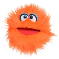 LIVING PUPPETS W884 Quatschköpfe Klops (orange), 20 cm von Living Puppets