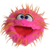 LIVING PUPPETS W894 Quatschköpfe Knaller (pink/gelb), 20 cm von Living Puppets