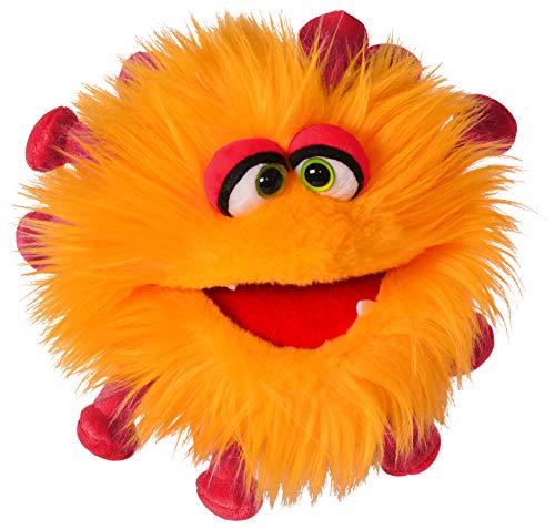 Living Puppets Handpuppe W826 Quatschköppe GISA Grippchen, Orange, 20 cm von Living Puppets