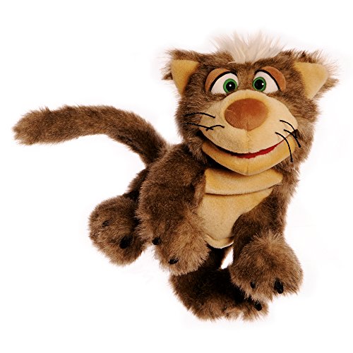 Living Puppets W450 Handspieltier Kolman der Kater 40 cm, Braun von Living Puppets