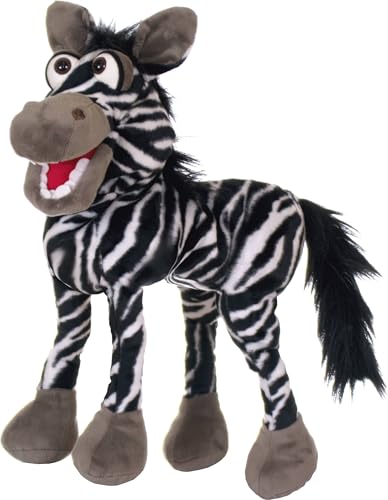 Living Puppets Handspieltier Zebrapferdchen aus Stoff in der Größe 45cm, W787 von Living Puppets