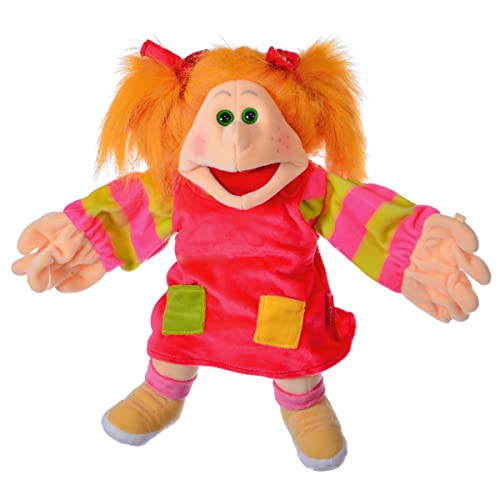 Living Puppets Menschliche Handpuppe Lilabellchen für Erwachsene und Kinder geeignet, Größe: 35 cm, Handwäsche, W655 von Living Puppets