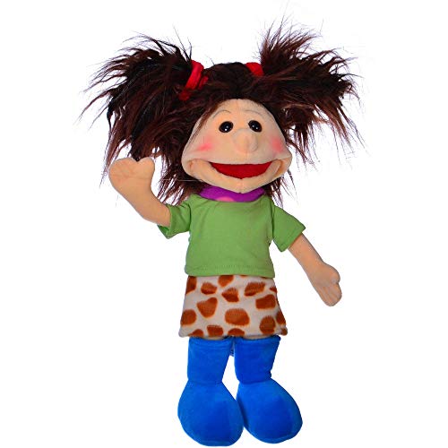 Living Puppets Menschliche Handpuppe Yosie für Erwachsene und Kinder geeignet, Größe: 35 cm, Handwäsche, W707 von Living Puppets