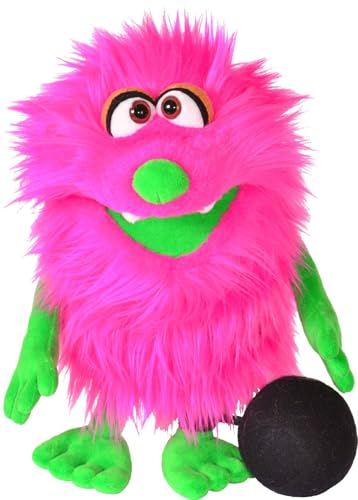 Living Puppets Monster to Go Muksch W820 Soft Toy, Pink von Living Puppets