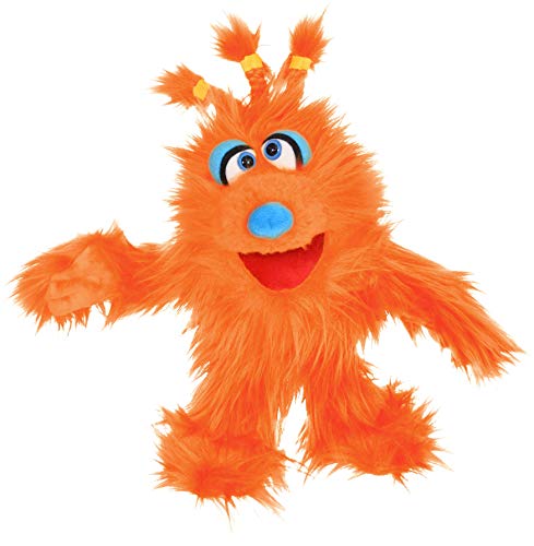 Living Puppets Monster to go Wumms aus Stoff mit Einer Größe von 27cm, W849, Orange von Living Puppets