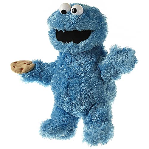 Living Puppets S703 Krümelmonster Sesame Street Handpuppe, Blau von Living Puppets