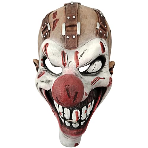 Liwein Halloween Maske,Scary Clown Maske,Ghostface Maske,Dämon Maske,für Halloween Karneval Fasching Fastnacht Party Halloween Maske von Liwein