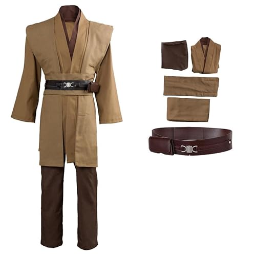 Lixinya Anakin Krieger Kampf Anzug mit Gürtel Halloween Karneval Outfit Kostüm Full Set für Herren 3XL von Lixinya