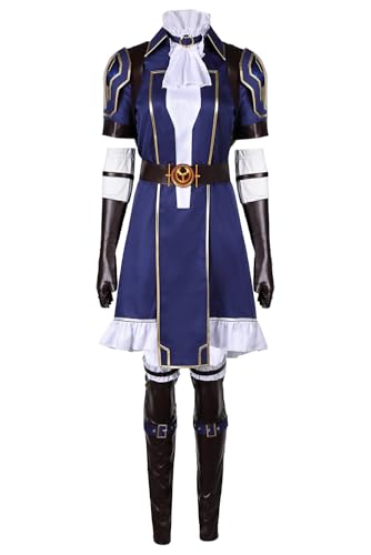 Lixinya Caitlyn Cosplay Caitlyn Kiramman Cosplay Kostüm Halloween Karneval Anzug Outfit Damen von Lixinya