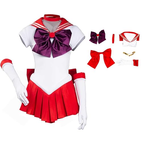 Lixinya Moon Usagi Kleid Outfits Halloween Karneval Set Cosplay Kostüm Damen L von Lixinya