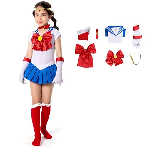 Lixinya Moon Usagi Kleid Outfits Halloween Karneval Set Cosplay Kostüm L von Lixinya