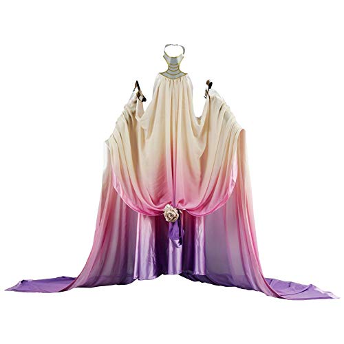 Lixinya Padme Seekleid Outfits Halloween Karneval Kleid Set Cosplay Kostüm Violett L von Lixinya