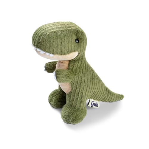 Ljuk® Cuddlesaurus™ - Superweiches Dinosaurier T-Rex Kuscheltier, 30 cm, Grün, Geschenk für Jungen und Mädchen, Plüsch-Spielzeug für Kinder, Dinosaur, Dino (Grün) von Ljuk