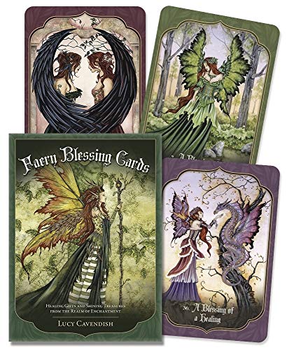 Llewellyn Publications Faery Blessing Cards: Healing Gifts and Shining Treasures from The Realm of Enchantment von Llewellyn Publications