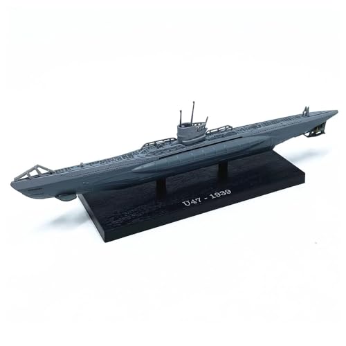 Lllunimon 1/350 U47-1939 U-Boot-Schlachtschiff Modell Zweiter Weltkrieg Deutschland U-Boot-Legierung Fertig Militärschiff Modell Dekoration Geschenke von Lllunimon