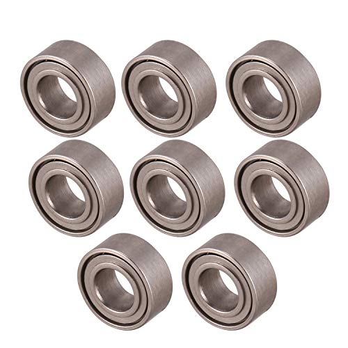 Lmzzdld 8 StüCke 3X6X2.5MM Metall Lager ZubehöR für B24 B16 B36 RC Ferngesteuertes Kletter Auto von Lmzzdld