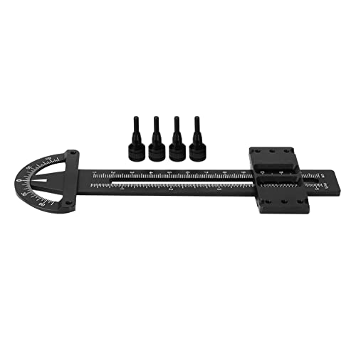 Lnfxkvva Metal Shock Synchronizer Balance Measurement Left Right HäRteeinstellwerkzeug, Schwarz von Lnfxkvva