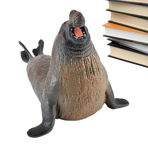 Lnhgh Antarktische Tiere Figuren, polare Tiere Figuren - Seal Modell MINIDUCE REALISTISCH | Model Szenen -Kit Science Education Cognition Ornamente, für Kinder Mädchen von Lnhgh