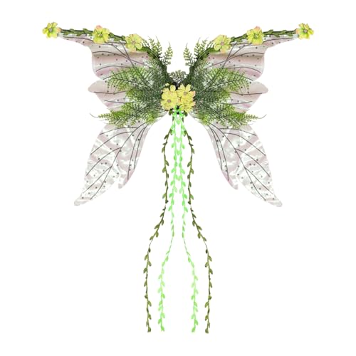 Lnhgh Erwachsenen Feenflügel - Glitzerflügel Kostümzubehör - Kostümaccessoires Für Damen Mädchen Bühnenauftritt Fest Halloween Weihnachten Gartenparty Lnhgh Erwachsenen Feenflügel - Glitzerflügel Kostümzubehör - Kostümaccessoires Für Damen Mädchen Bühnenauftritt Fest Halloween Weihnachten Gartenparty von Lnhgh