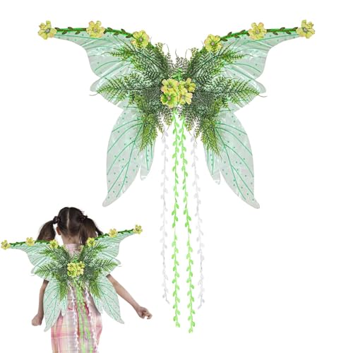 Lnhgh Feenflügel,Verstellbares Feenkostüm - Damenmode Für Verschiedene Anlässe Wie Gartenfeste Weihnachtsmärkte Ferienfeiern Bühnenauftritte Pride Partys Und Cosplay Events Lnhgh Feenflügel,Verstellbares Feenkostüm - Damenmode Für Verschiedene Anlässe Wie Gartenfeste Weihnachtsmärkte Ferienfeiern Bühnenauftritte Pride Partys Und Cosplay Events von Lnhgh