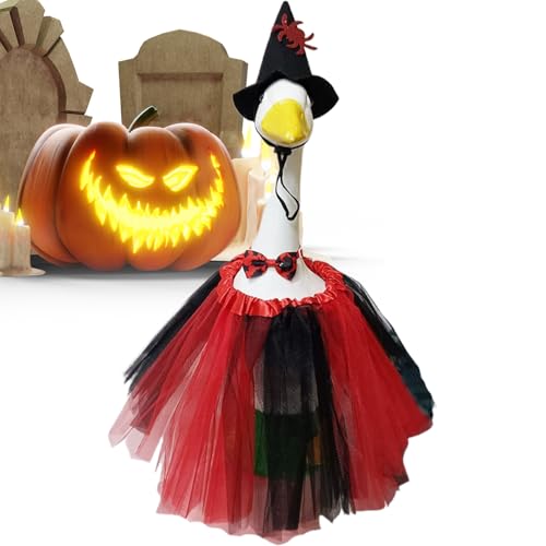 Lnhgh Gänsestatue Halloween Kostüm | Gartentier Dekoration - Kleidung Rock Kostüm Hut Für Outdoor Feiertag Party Dekoration 58 Zentimeter Gänse Lnhgh Gänsestatue Halloween Kostüm | Gartentier Dekoration - Kleidung Rock Kostüm Hut Für Outdoor Feiertag Party Dekoration 58 Zentimeter Gänse von Lnhgh