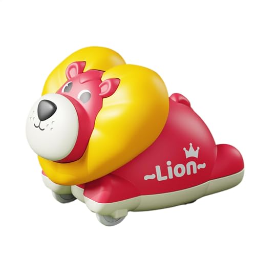 Lnhgh Kinderautospielzeug, Animal Back Toys,Cartoon -Rennfahrzeuge Spielzeug - Tragbare Kinder -Reisespiele, Vorschulbildung für, Mädchen, Mädchen von Lnhgh