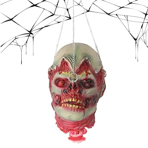 Lnhgh Kopfattrappe | Halloween-Dekoration - Realistische Körperteile Für Horror-Labyrinth Garten Escape Room Theaterdekoration Party Lnhgh Kopfattrappe | Halloween-Dekoration - Realistische Körperteile Für Horror-Labyrinth Garten Escape Room Theaterdekoration Party von Lnhgh