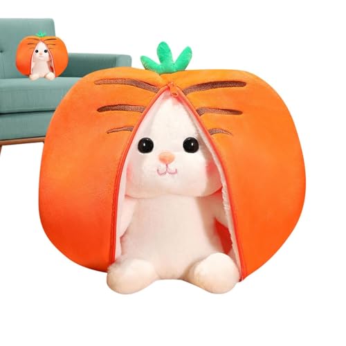 Lnhgh Obsthasen Plüsch, Hase transformiert - Transformation Doll | Süße stickige Puppe, Bunny Plushie Doll, Toast Design für Kinder Erwachsene, Mädchen von Lnhgh