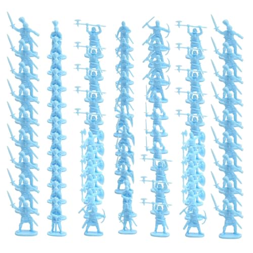 Lnhgh Soldaten Männer - Figuren Set - 100x Miniaturen historische Modellstatuen als Brettspiel für Mädchen und für Bildungsprojekte Rollenspiel und Kuchendekoration Lnhgh Soldaten Männer - Figuren Set - 100x Miniaturen historische Modellstatuen als Brettspiel für Mädchen und für Bildungsprojekte Rollenspiel und Kuchendekoration von Lnhgh