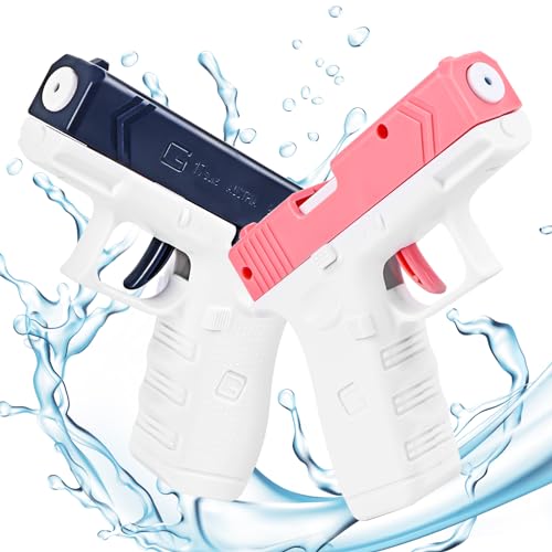 Wasserpistole für Kinder, 2 Stück Mini Wasserpistolen, Spritzpistole Wasser, Wassergewehr Spielzeug, Kind Water Gun Blaster Spielzeug von Lnjya